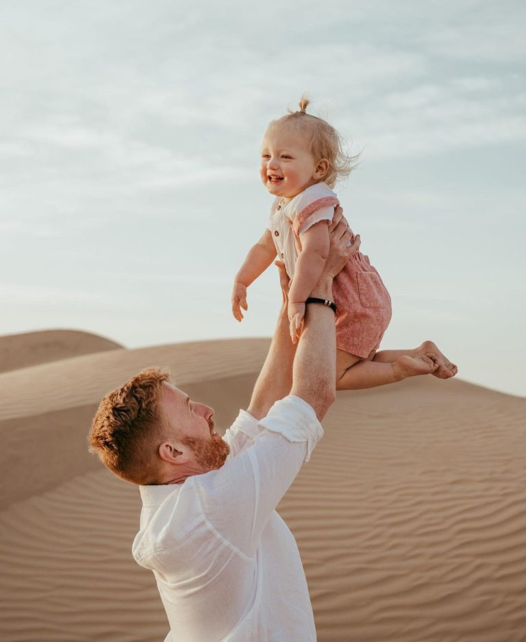 Beautiful moments in the desert