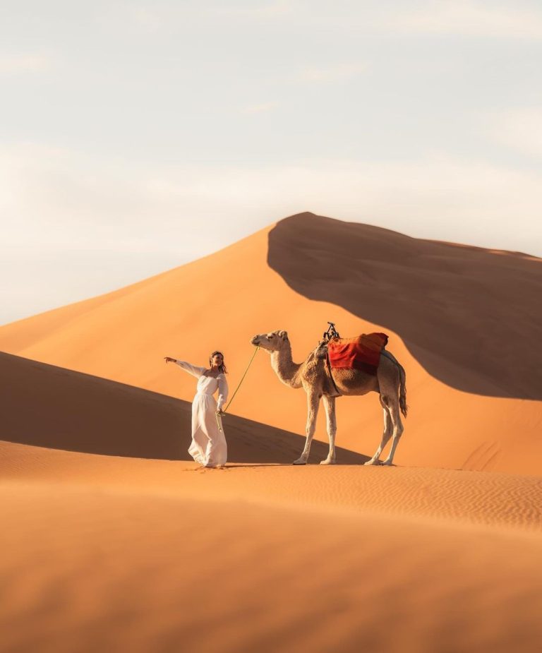 Breathtaking photo shoots in the Moroccan Sahara Desert