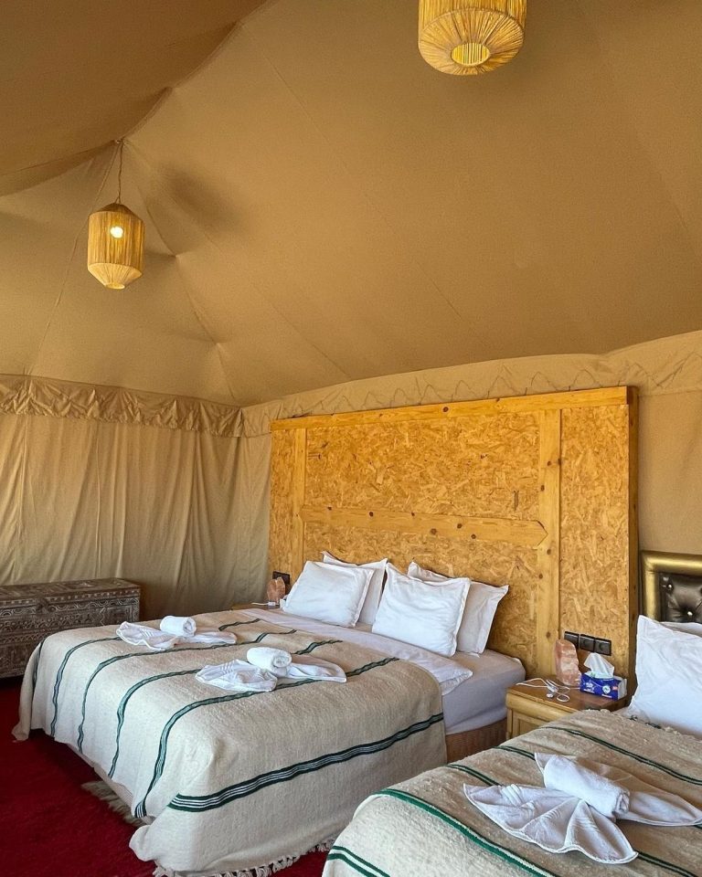 Luxury desert camp
