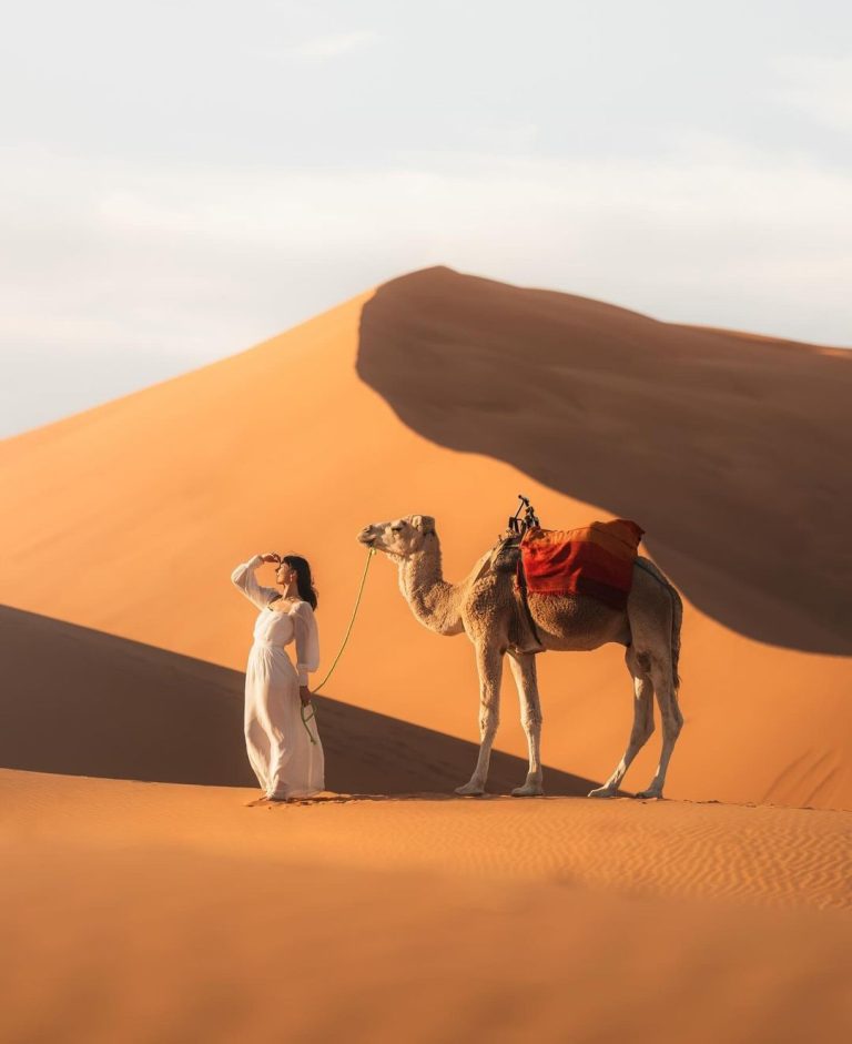 Photography in the stunning desert