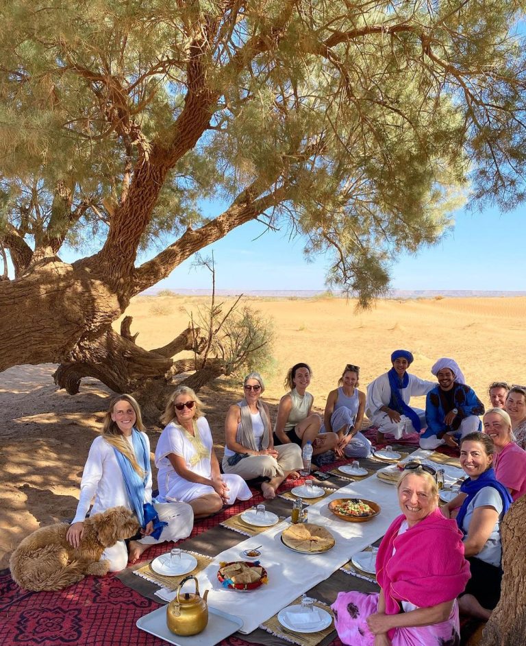 Picnic In the Sahara Desert
