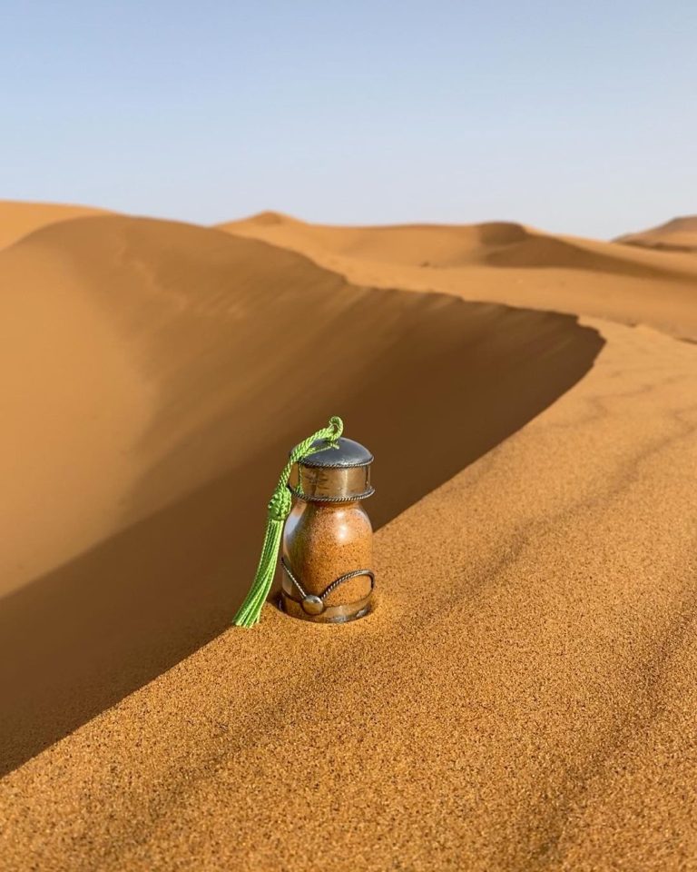 Tranquility of the Moroccan Sahara Desert